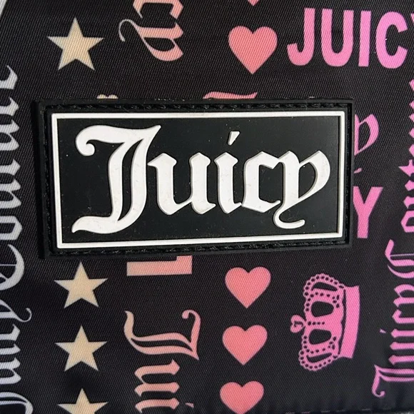 Juicy Couture Rainbow Logo Print Tote Bag - Picture 4 of 11